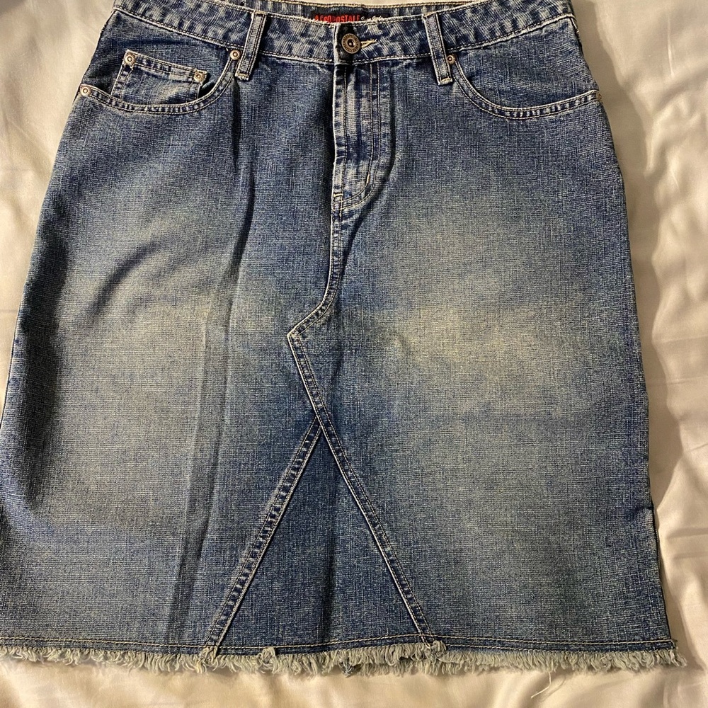 Aeropostale denim skirt